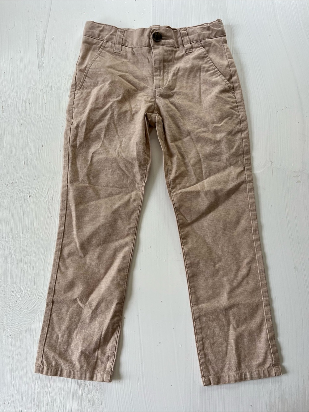 Cat & Jack Tan Straight Leg Chinos